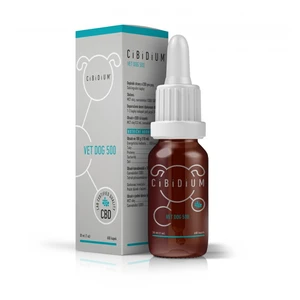 CiBiDiUM® VET DOG 500 kapky s obsahem CBD