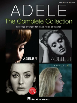 Adele The Complete Colection: Piano, Vocal and Guitar Nuty