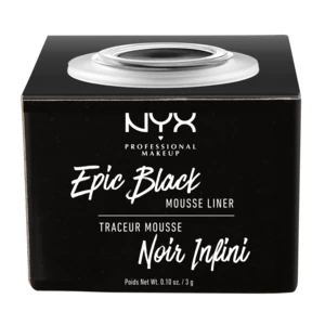 NYX Professional Makeup Epic Black Mousse Liner Linka na oči 3 ml