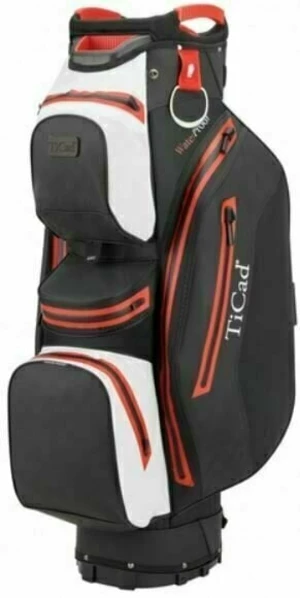 Ticad FO 14 Premium Water Resistant Black/White/Red Cart Bag