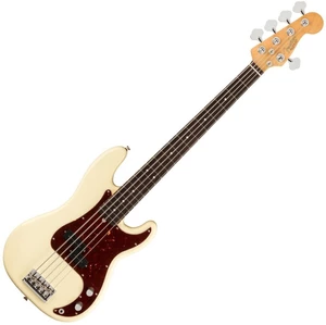 Fender American Professional II Precision Bass V RW Olympic White 5-strunová basgitara