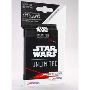 Gamegenic Obaly na karty Star Wars: Unlimited  - Space Red - 60 ks