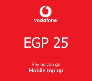 Vodafone 25 EGP Mobile Top-up EG