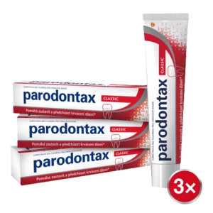 Parodontax Klasická zubná pasta 3 x 75 ml