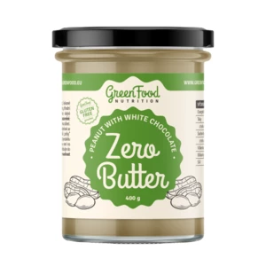 GreenFood Nutrition Zero Butter Arašídový s bílou čokoládou 350 g