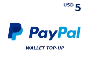 PayPal Wallet 5 USD Top Up