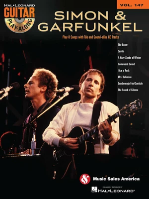 Simon & Garfunkel Guitar Music Book Partitura para guitarras y bajos