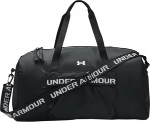 Under Armour Women's UA Favorite Duffle Bag Black/White 30 L Sport Bag Mochila / Bolsa Lifestyle
