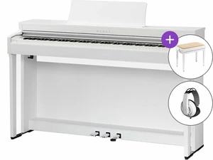 Kawai CN201 SET Premium Satin White Digital Piano