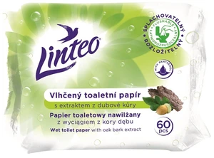 Linteo Vlhčený toaletní papír s dubovou kůrou 60 ks