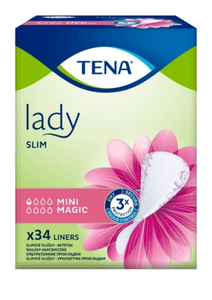 Tena Lady Slim Mini Magic Inkontinenční vložky 34 ks