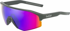 Bollé Lightshifter XL Titanium Matte/ Ultraviolet Polarized Occhiali da ciclismo