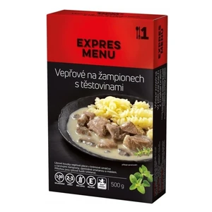 EXPRES MENU Vepřové na žampionech s těstovinami 500 g