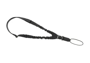 Jednobodový popruh na zbraň Elastic Paracord Clawgear® – Černá (Barva: Černá)