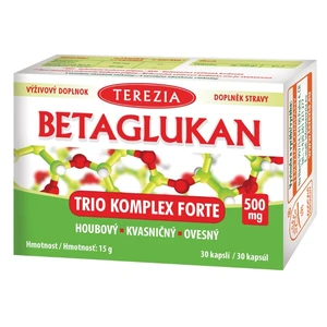 TEREZIA BETAGLUKAN Trio komplex forte 500 mg 30 kapslí