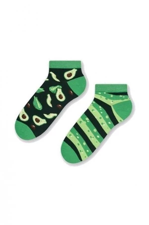 More Avocado 034-A023 tmavě zelené Dámské ponožky 35/38 tmavě zelená