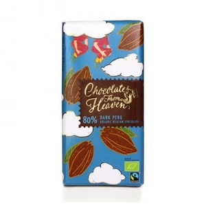Chocolates from Heaven BIO horká čokoláda Peru 80 % - 100 g