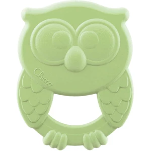 Chicco Eco+ Owly Teether hryzadielko Green 3 m+ 1 ks