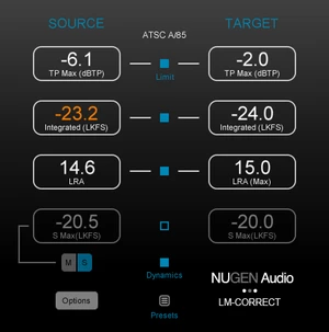 Nugen Audio LM-Correct 2 (Produit numérique)