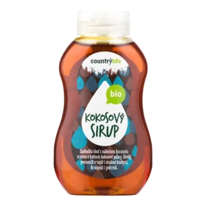 COUNTRY LIFE Sirup kokosový BIO 250 ml