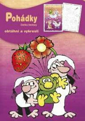 Pohádky obtáhni a vykresli - omalovánka