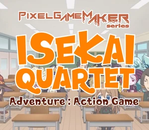 Pixel Game Maker Series ISEKAI QUARTET Adventure Action Game Steam CD Key