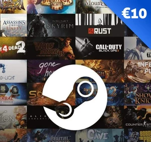 Steam Wallet Card €10 Global Activation Code