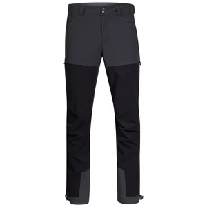 Softshellové kalhoty Bekkely Hybrid Bergans® – Black / Solid Charcoal (Barva: Black / Solid Charcoal, Velikost: S)