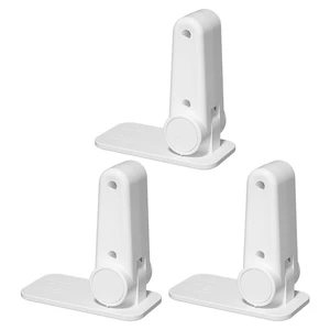 Child Locks For Door Self-Adhesive Child Lever Lock Sturdy And Minimalist Door Handle Supplies For Bedroom Drawers Cabinets