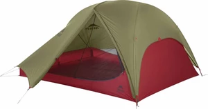 MSR FreeLite 3-Person Ultralight Backpacking Tent Green/Red Cort