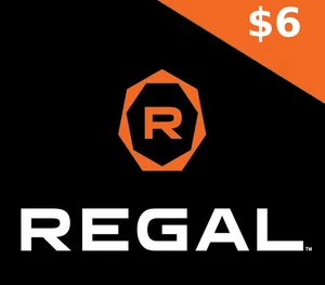 Regal Cinemas $6 Gift Card US