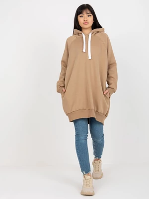 Women's Long Sweatshirt - beige