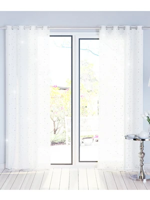 Edoti Crystal curtain 140x250 A428