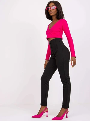 Black High Waisted Leggings by Severina RUE PARIS