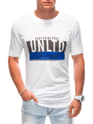 Edoti Men's printed t-shirt