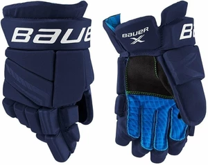 Bauer S21 X JR 10 Navy Eishockey-Handschuhe