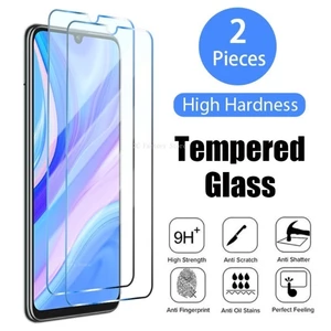 2Pcs Screen Protector for Huawei P50 P40 P30 P20 Lite P Smart Z 2019 2020 2021 Tempered Glass for Huawei Y5 Y6 Y7 Y9 Prime 2019