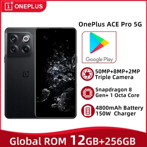 Global ROM OnePlus ACE Pro 5G Snapdragon 8 Plus Gen 1 Octa Core 6.7'' 120Hz FHD+ Screen 50MP Triple Camera 4800mAh Battery 160 C