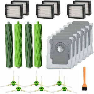 New main brush & Hepa Filter & side brush & Dust Bag kit for iRobot Roomba j7 j7+ plus Series Robot Vacuum Cleaner