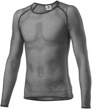 Castelli Miracolo Wool Long Sleeve Gris M Maillot de ciclismo