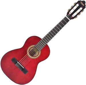 Valencia VC201 1/4 Trans Wine Red Guitarra clásica