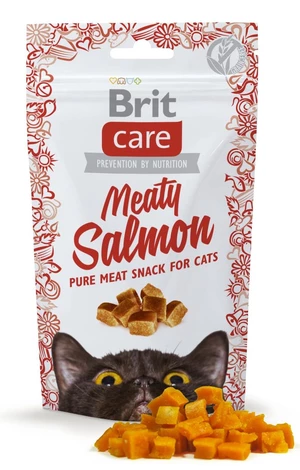 BRIT CARE cat SNACK  MEATY SALMON - 50g