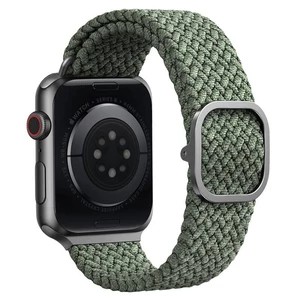 Remienok Uniq Aspen na Apple Watch 42/44/45mm (UNIQ-44MM-ASPGRN) zelený řemínek pro Apple Watch • materiál tkaný nylon • měkký a prodyšný • pro modely