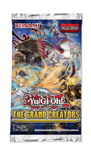 Konami Yu-Gi-Oh The Grand Creators Booster