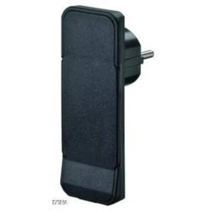 Zástrčka Bachmann 933.001, plast, IP20, 250 V, černá