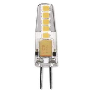LED žiarovka EMOS bodová, 2W, G4, teplá bílá (1525735201) LED bodové svetlo • spotreba 2 W • náhrada 22 W žiarovky • pätica G4 • teplá biela – teplota