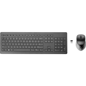 HP 950MK bezdrôtový, USB, bezdrôtový Sada klávesnica a myše s číselnou klávesnicou, je možné znovu nabíjať nemecká, QWER