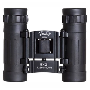 Ďalekohľad Viewlux Pocket 8x21 (A4516) čierny ďalekohľad • 10× zväčšenie • objektív 21 mm • priemer výstupnej pupily 2,6 mm • svetelnosť 6,9 • zorné p