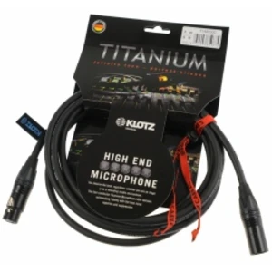 Klotz Ti-m0300 Titanium Kabel Mikrofonowy 3 M