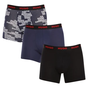 3PACK men's boxers Hugo Boss multicolor